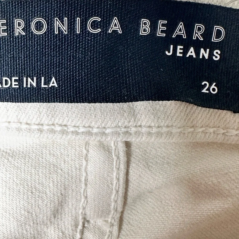 Veronica Beard women Off-White Straight Jeans‎